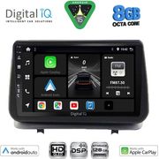 digital iq bxf 7543 cpaa 9inc multimedia tablet for renault clio mod 2005 2011 photo