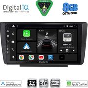 digital iq bxf 7594 cpaa 9inc multimedia tablet for skoda octavia 5 mod 2005 2012 photo