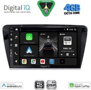digital iq bxf 6597 cpaa 10inc multimedia tablet for skoda octavia 7 mod 2013 2021 photo