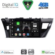 digital iq bxf 6714 cpaa 10inc multimedia tablet for toyota corolla mod 2013 2016 photo