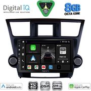 digital iq bxf 7719 cpaa 10inc multimedia tablet for toyota highlander mod 2008 2015 photo