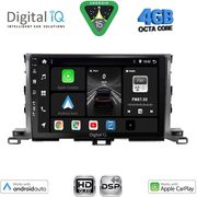 digital iq bxf 6700 cpaa 10inc multimedia tablet for toyota highlander mod 2014 2019 photo