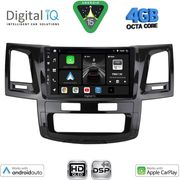digital iq bxf 6720 cpaa 9inc multimedia tablet for toyota hilux mod 2005 2016 photo