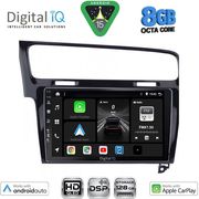 digital iq bxf 7747bl cpaa 10inc multimedia tablet for vw golf 7 mod 2013 2020 photo