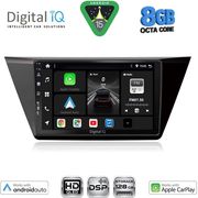 digital iq bxf 7769 cpaa 10inc multimedia tablet for vw touran mod 2016 2026 photo