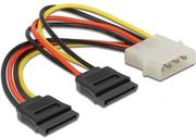 delock 4 pin molex 15 pin sata cable 0112m polyxromo 60102 photo