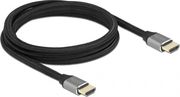 delock braided cable hdmi male hdmi male 2m mayro 83996 photo