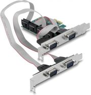 delock karta pcie se 4 thyres rs232 db9 serial 90410 photo