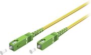 goobay 59639 fibre optic cable ftth sc apc 8� male sc apc 8� male 200m yellow photo