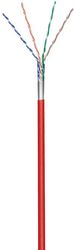 goobay 93269 cat5 patch f utp cable red 100m photo