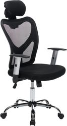 karekla grafeioy cuore hm120701 mayros skeletos mayro mesh 63x61x125yek photo