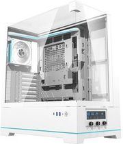 darkflash computer case dy450 pro white with fan photo