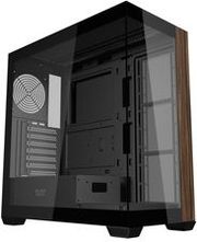 darkflash ds900w computer case without fans black photo