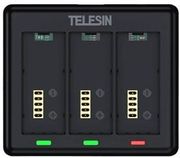 charger for 3 batteries for gopro hero 13 telesin s0 bcg 12 tgp photo