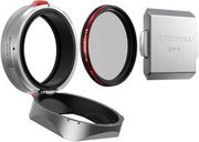 fuji x100 series real lens hood silver photo