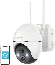 wireless 3mp wifi outdoor camera iegeek zs gx1s white 5200mah photo