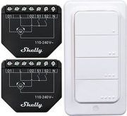 set of 2 blind curtain wifi controllers shelly shutter blu rc button 1 photo