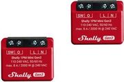 set of 2 shelly 1pm mini gen3 controllers photo