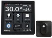 set shelly wall display control panel black blu ht ivory photo