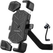 rockbros hw 117 bicycle phone holder black gray photo