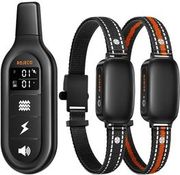 rojecopd521 1000m dog training collar with 2 collars black photo