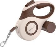 rojeco a12 5m automatic retractable dog leash brown photo