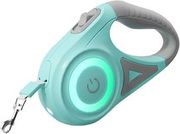 automatic retractable dog leash rojeco 5m green photo