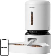 petlibro granary camera feeder dobule tray 5l white photo