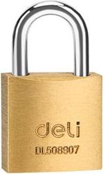 brass padlock deli tools edl508907 photo