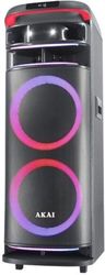 akai party speaker 1200 forito ixeio parti 100w me bluetooth 53 fm tws photo