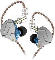 kz zsn pro blue no mic iem 35 in ear monitor earphones dynamic hybrid dual driver 1ba 1dd photo
