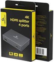 cablexpert 4h hdmi splitter 4 ports black dsp hdmi4k 4p 01 photo