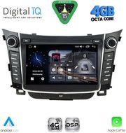 digital iq msg 427 cpa 7 deck multimedia system for hyundai i30 mod 2012 2017 with orig navi photo
