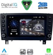 digital iq blf 396 cpa 8 deck multimedia system for mercedes slk r171 mod 2004 2010 photo