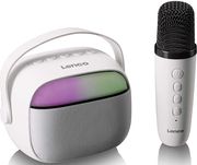 lenco btc 020wh hxeio bt me asyrmato mikrofono kai karaoke rgb photo