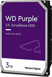 hdd western digital wd30purz purple surveillance 3tb 35 sata3 photo