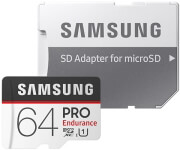 samsung mb mj64ga eu pro endurance 64gb micro sdxc uhs i sdr104 class 10 sd adapter photo