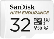 sandisk sdsqqnr 032g gn6ia high endurance 32gb micro sdhc u3 v30 class 10 with adapter photo