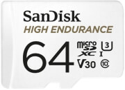 sandisk sdsqqnr 064g gn6ia high endurance 64gb micro sdxc u3 v30 class 10 with adapter photo
