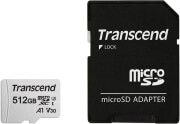 transcend 300s ts512gusd300s a 512gb micro sdxc uhs i u3 v30 a1 class 10 with adapter photo