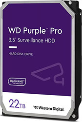 hdd western digital wd221purp purple pro surveillance 22tb 35 sata3 photo