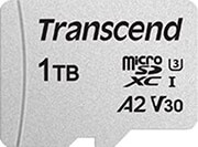 transcend usd300s micro sdxc 1tb u3 v30 a2 3d nand flash with adapter ts1tusd300s a photo