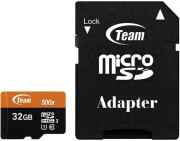 team group tusdh32guhs03 micro sdhc w adapter 32gb hc uhs 1 photo