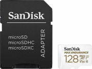 sandisk sdsqqvr 128g gn6ia max endurance 128gb micro sdxc u3 v3 with sd adapter photo