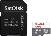 sandisk sdsqunr 128g gn6ta ultra 128gb micro sdxc uhs i class 10 sd adapter