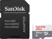 sandisk sdsqunr 256g gn6ta ultra 256gb micro sdxc uhs i class 10 sd adapter photo