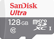 sandisk sdsqunr 128g gn3mn ultra 128gb micro sdxc uhs i class 10 photo