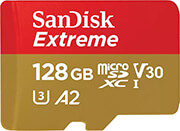 sandisk sdsqxaa 128g gn6ma extreme 128gb micro sdxc uhs i v30 u3 a2 class 10 sd adapter photo sandisk sdsqxaa 128g gn6ma extreme 128gb micro sdxc uhs i v30 u3 a2 class 10 sd adapter photo