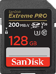 sandisk sdsdxxd 128g gn4in extreme pro 128gb sdxc uhs i v30 u3 class 10 photo