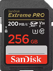 sandisk sdsdxxd 256g gn4in extreme pro 256gb sdxc uhs i v30 u3 class 10 photo